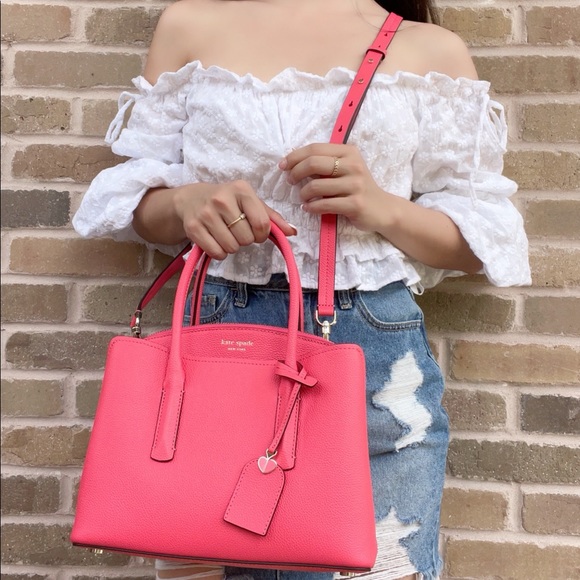 NWT Kate Spade ♠️ Satchel Peach - Picture 4 of 5